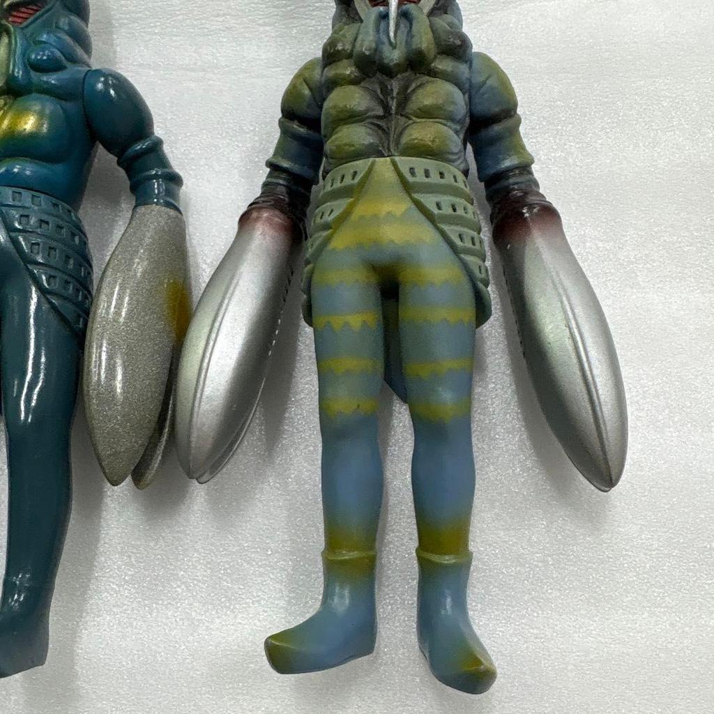 Used Ultra Monster Alien Baltan Soft Vinyl Bandai 1983 Bandai 2004