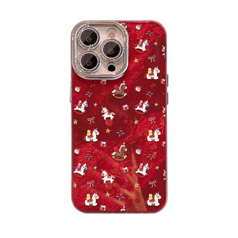 Pony doll lanyard is suitable for Apple 11promax mobile phone case Huawei mate11 high-value girls 11 Xiaomi