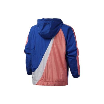 Nsw Big Swoosh Half-Zip Kapuzenjacke Herren Jacke Blau Rosa CD0420-480