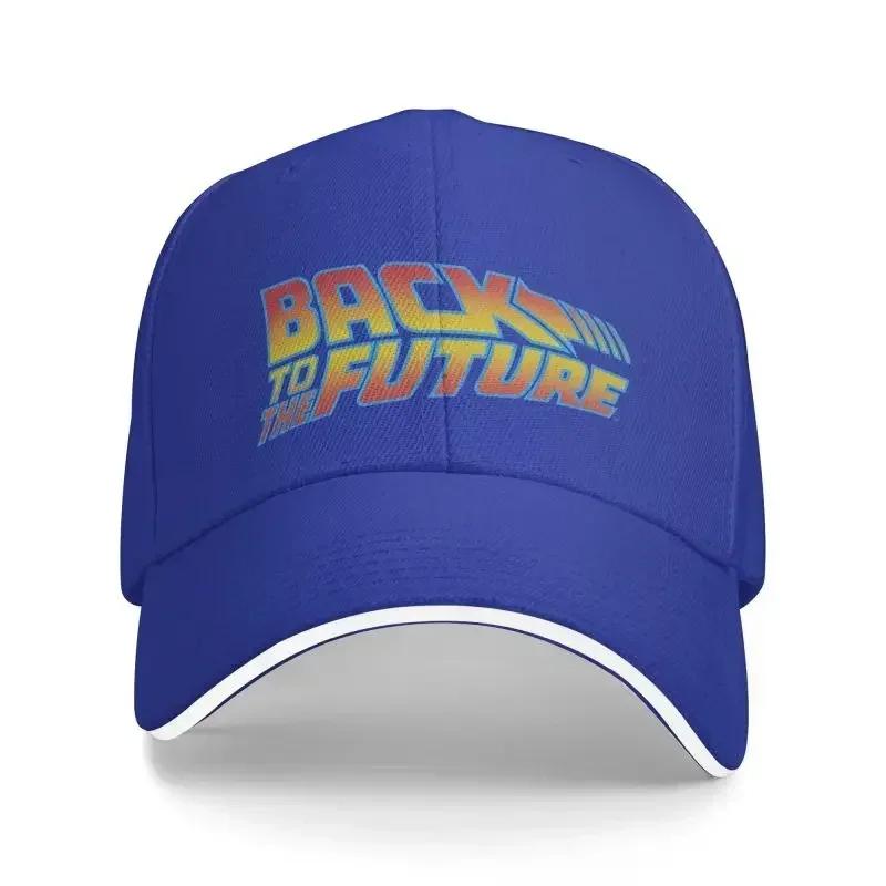 Gorra de Béisbol Retro de Moda Regreso al Futuro Unisex para Mujer Personalizable Ajustable Unisex Marty McFly Hill Valley Gorra de Papá para Exteriores