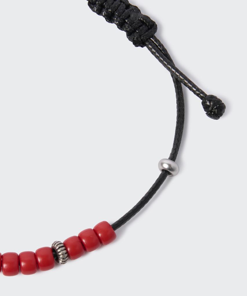 Musinsa Standard Western Bead Bracelet [Red]