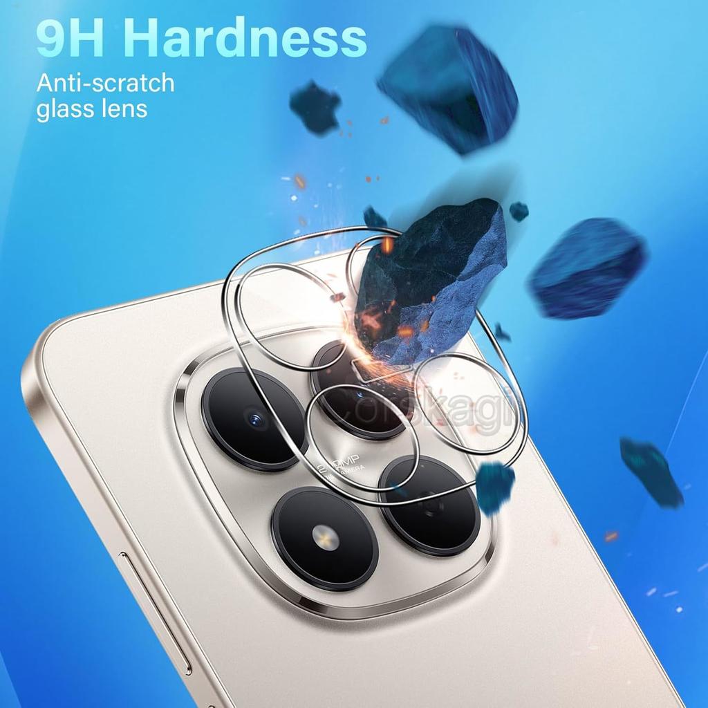 2Pcs Redmi Note 15 Pro+ 5G HD Clear Tempered Glass Lens Camera Protector Redmi Note 15 Pro 4G 5G Glass Protection Film POCO M8 Pro M8 5G