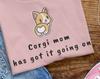 Corgi Mom Gift | Corgi Lover Shirt | Mothers Day Corgi | Corgi Mom Shirt - Womens Softstyle Tee