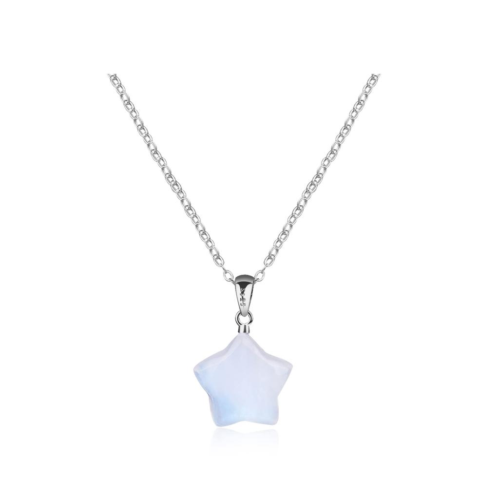 GAVU Star Moonstone Power Stone Necklace for Women [GAVU]