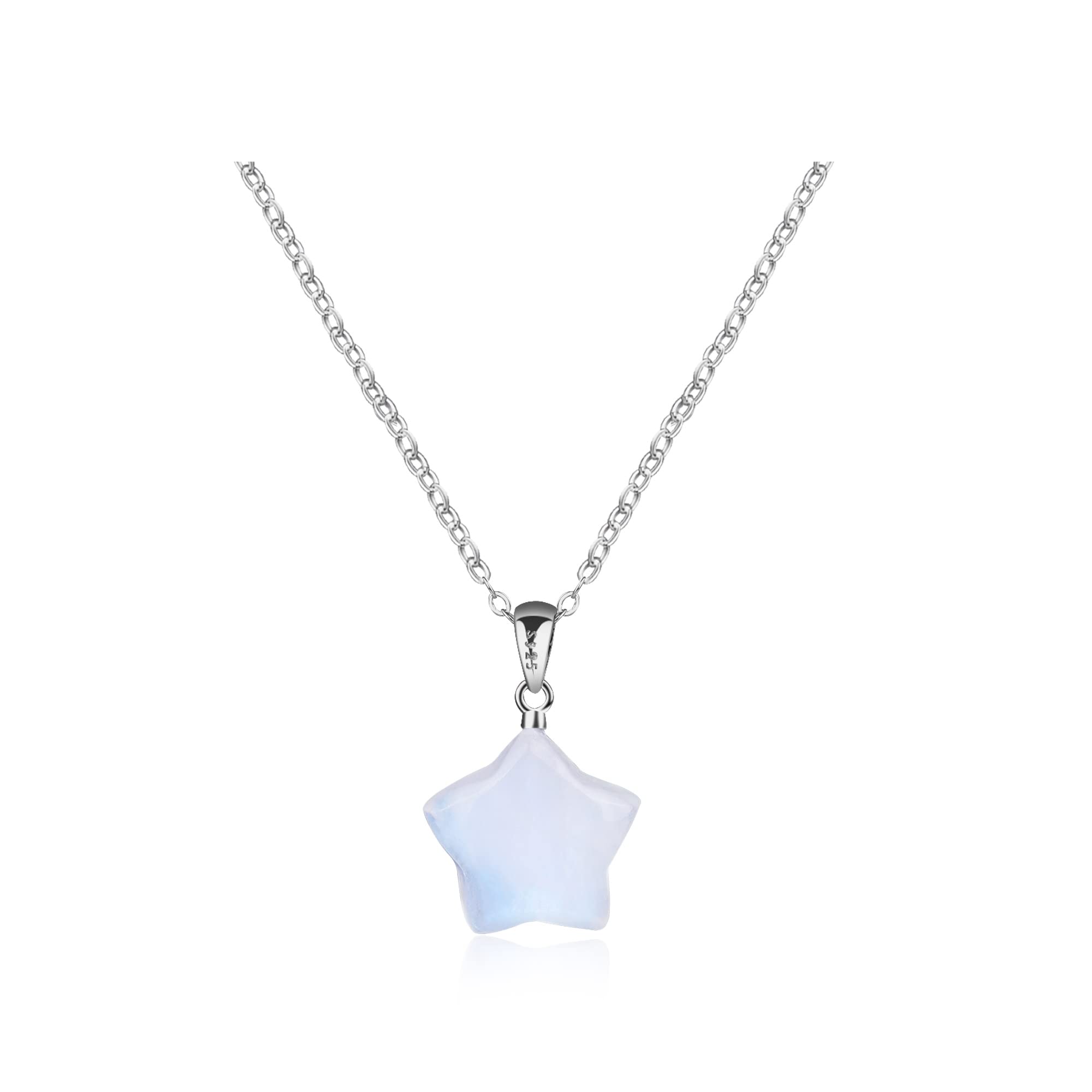 

GAVU Star Moonstone Power Stone Necklace for Women [GAVU]