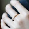Gold-Plated S925 Sterling Silver Index Finger Ring for Women – Elegant and Minimalistic Design