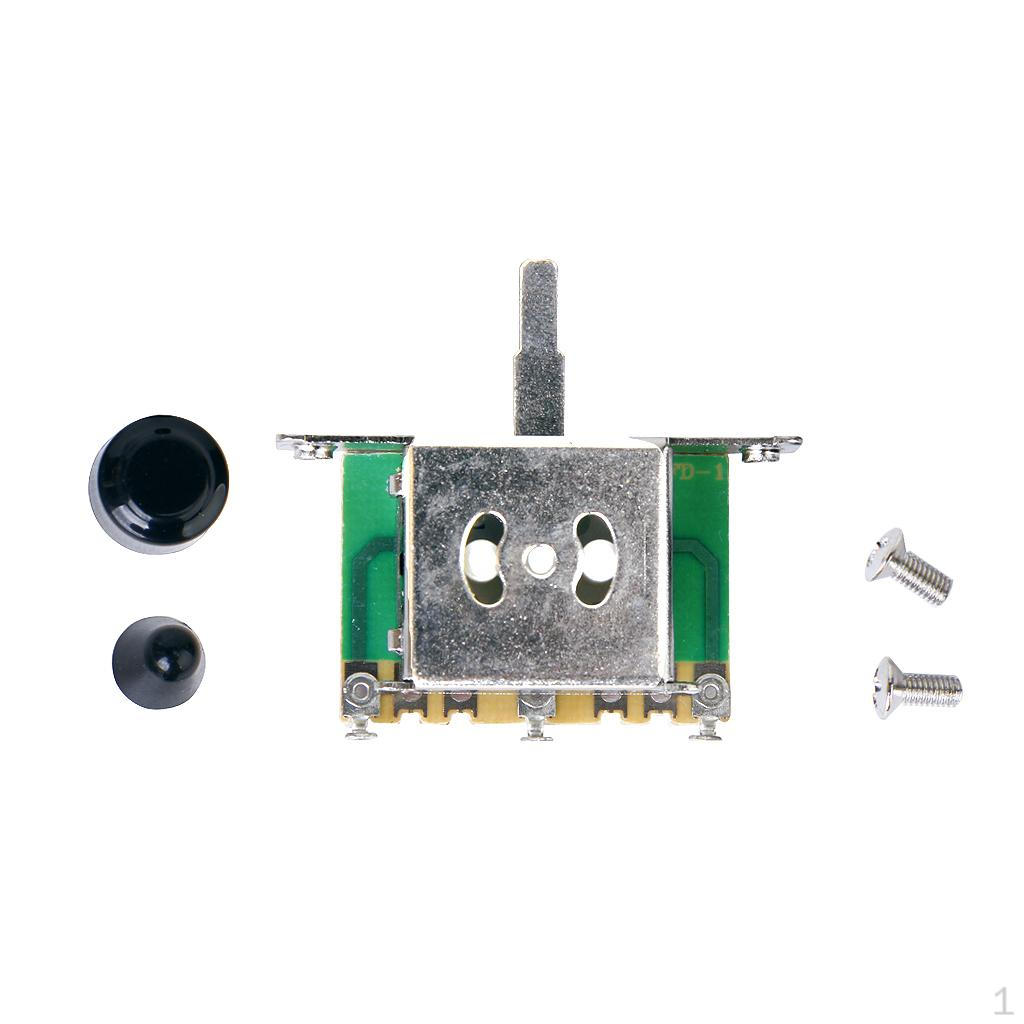 Blade Switch w/ 2 Black Knobs For Electric Guitar