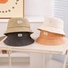 Simple Baby Bucket Hat For Kids Panama Basin Cap Summer Toddler Fisherman Hats  Boys Girls