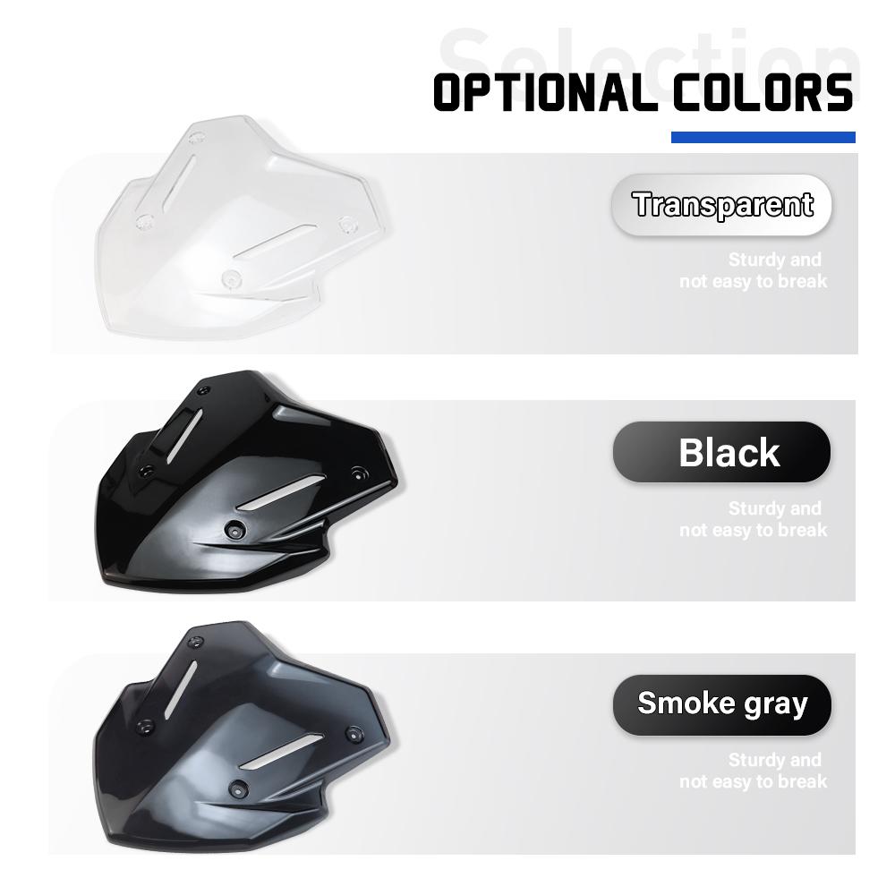 New XMAX 125 Motorcycle Windshield For Yamaha XMAX 125 Tech MAX+(2025) Front Windshield Reflector Windscreen Fairing Fly Screen