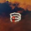 Nymph Spirit Gemstone Ring Set – Blood Moon