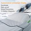 Leiboo Sunshade Cover Car Windshield Snow Sun Shade Waterproof Protector Automobile Magnetic Cover Car Front Windscreen Cover
