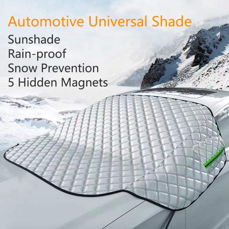 Leiboo Sunshade Cover Car Windshield Snow Sun Shade Waterproof Protector Automobile Magnetic Cover Car Front Windscreen Cover