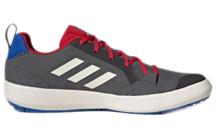 adidas Terrex Boat Lace Dl Нескользящие Низкие Походные Ботинки Мужские Серые G26531