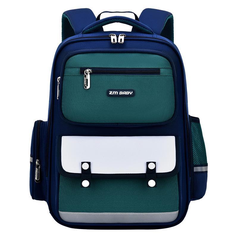 British Style Primary School Boy's Backpack: Lightweight, Large Capacity for Grades 1-6
