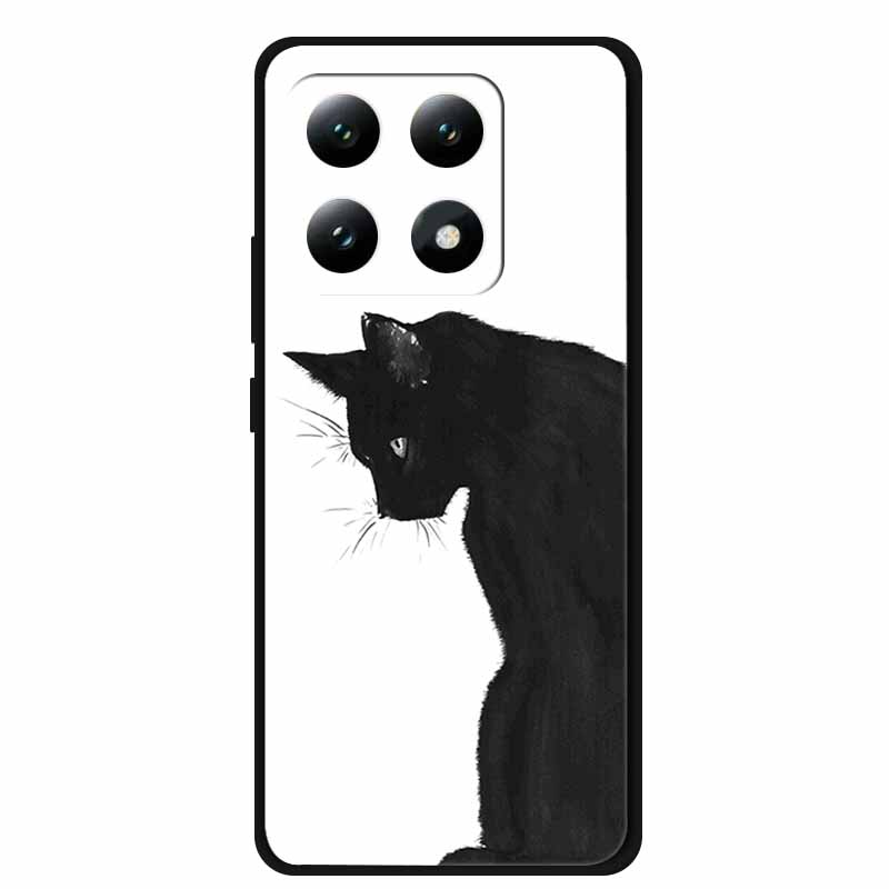 For Xiaomi 14T Pro 5G Case Cartoon Silicone TPU Soft Cases for Xiaomi 14T 5G Protector Covers Mi 14T 6.67'' Bumper Shells Capa14