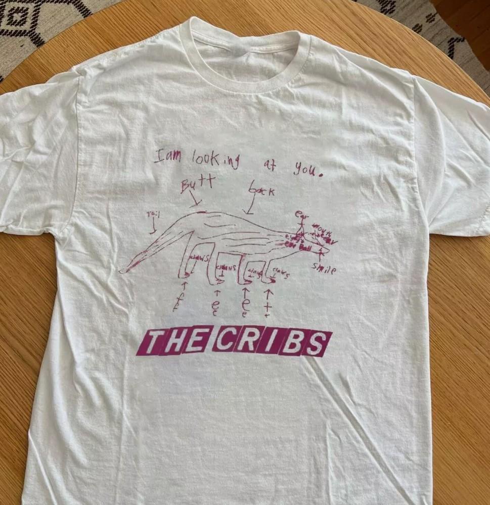 

The Cribs Band T-shirt Indie Rock Punk Unisex 100_ Cotton Shirt 2XL