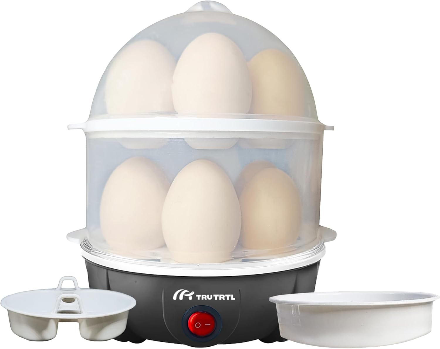 

electric egg cooker Boils 14 eggs Poacher Omelet maker Vegetable steamer, dumpling & More Royal Bl United States