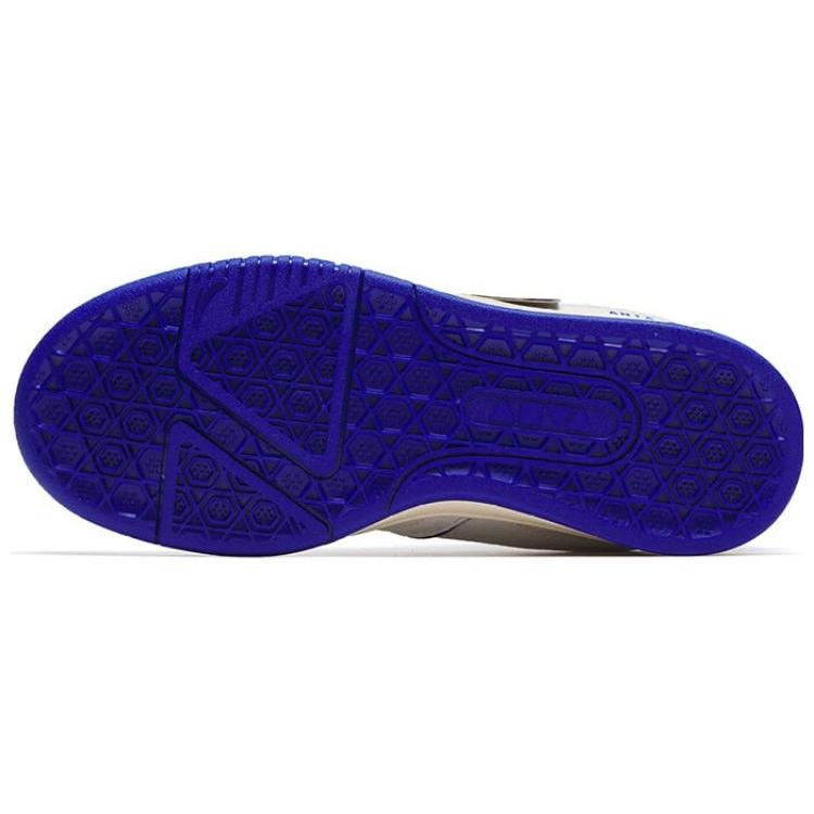 New Anta Life Collection Anti Slip And Wear Resistant Lightweight Low Top Skateboard Shoes Women's White Blue 122248026-3