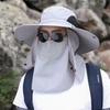 Uv Protection Fishing Hat For Men With Large Brim And Quickdry Breathable Material For Outdoor Sports