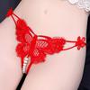 Women's Underwear New Popular Fashion Hollow Pearl Thong Sexy