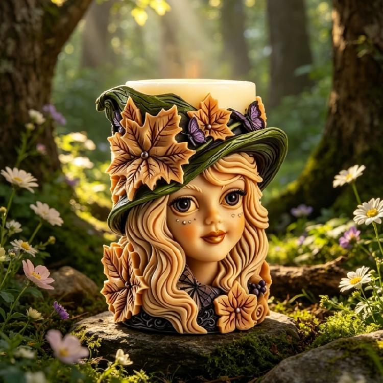 Baby Girl Figurine Candle Mould for Project Use, Resin Casting Mould for Decorative Craft Display Work and Styling Use