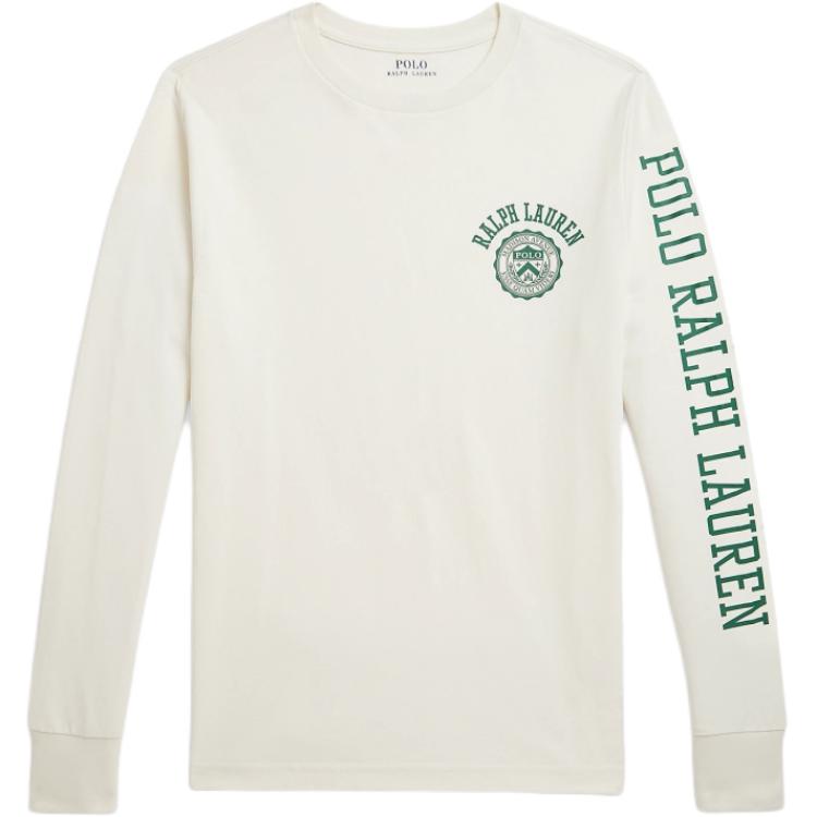 Polo Ralph Lauren Logo Cotton Long Sleeve T-Shirt Kids Tops CWPOTSHY8021169-100