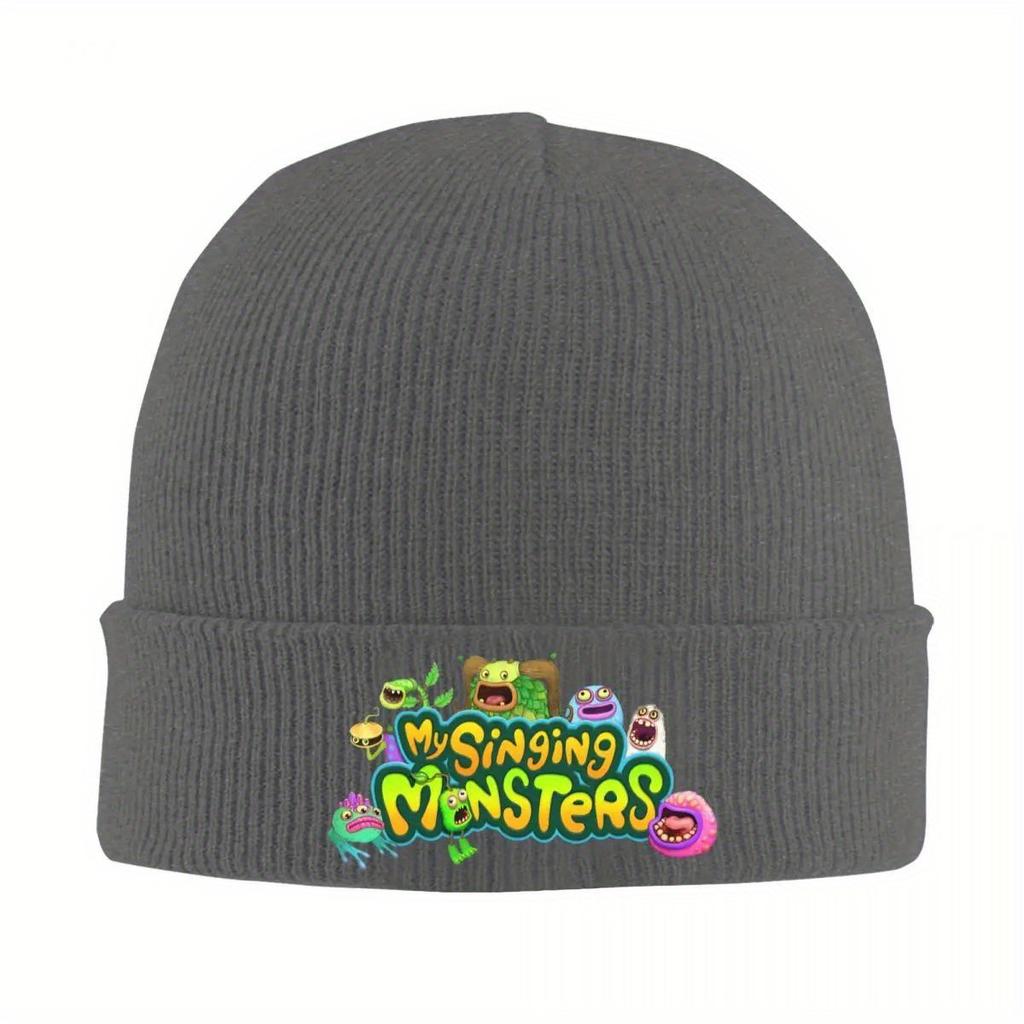 My Singing s Hats Autumn Winter Beanie Warm Caps Unisex Women Acrylic Knitted Caps