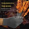 Fanghua Heat-Resistant Barbecue Gloves - Lightweight, Oil-Splash and Scald Protection, Perfect for Skewering, Seasoning, and Baking.