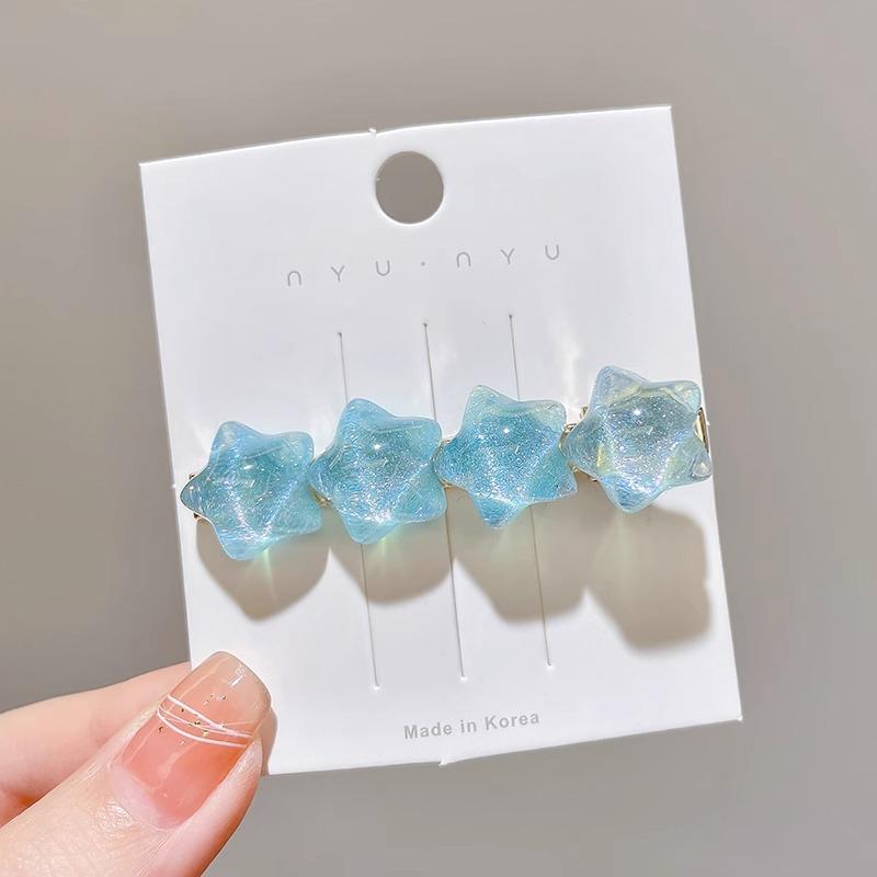 

Розовая заколка для волос «Дофамин»: Бесшовная круглая заколка Y2K - Милая маленькая боковая заколка для челки для женщин