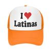 Mi Piacciono le Latina Cappellino da camionista Regolabile Rete Cappellino da baseball Casual Poliestere Estate Stile Sportivo Esterno Protezione Solare Moda