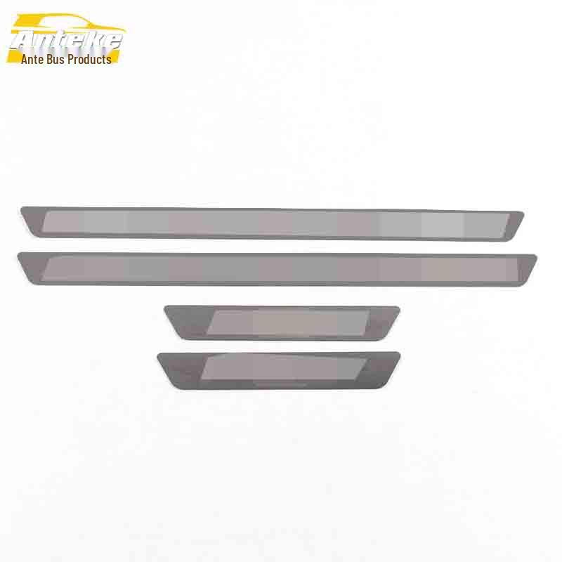 Equinox Stainless Steel Anti-Scratch Sill and Welcome Bumper Scuff Strip