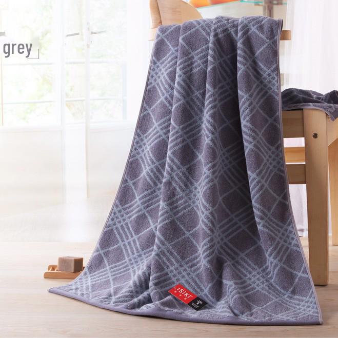 Jinhao Yishijia 100% Cotton Satin European-Style Thick Bath Towel, 150x75 cm, 480g
