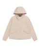Nationalgeographic N261Wft990 Women'S Rio Stretch Semi-Overfit Hoodie Full Zip L/Beige
