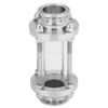 Stainless Steel 304 Sanitary Sight Glass Sanitary Grade Sanitary Flow Glass  Flow Monitoring
