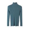 Women's High Neck Slim Fit Knitted Pullover Sweater - Long Sleeve Solid Base Layer for Autumn/Winter (2025 Bestseller)