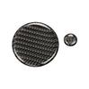 For Mazda CX-5 2017-2020 Carbon Fiber Car Center Console Gear Shifter Knobs Trim Dots Interior Decoration Sticker Accessories