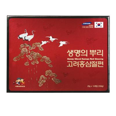 Korean Ginseng, Korean Red Giseng Slices with Syrup 20g X 10ea