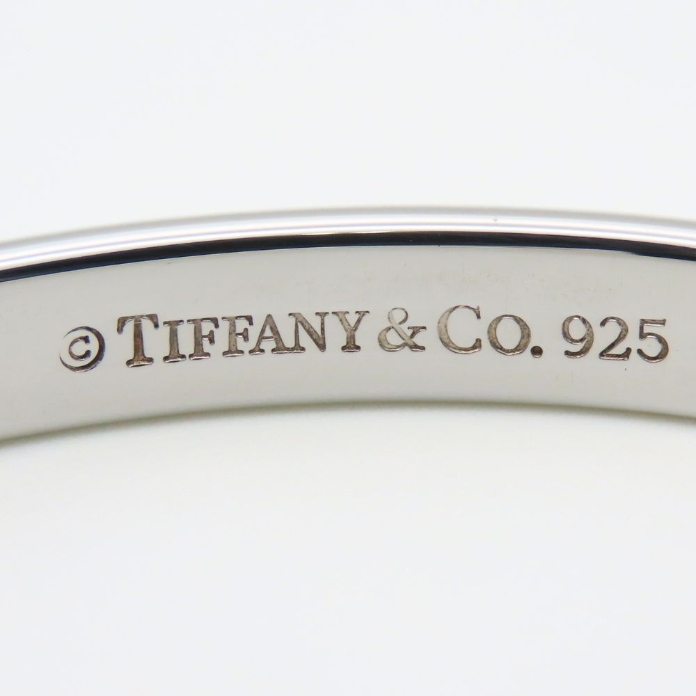 Used TIFFANY&Co. Bangle 1837 basic Silver925 31.3g Silver bracelet