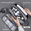 Elite Three-Layer Toiletry Bag: Wet-Dry Separation, Large Capacity, High-End Style for Business Travel