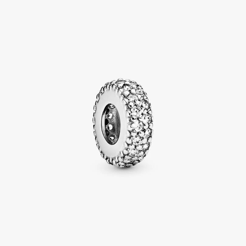 Pandora Clear Sparkle Spacer Charm 791359CZ Sterling Silver