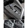For Peugeot 4008 5008 2017-2023 Alcantara Suede Car Central Gear Knob Cover Shifter Panel Window Lift Frame Interior Accessories