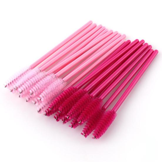 50Pcs Disposable Mascara Wands Eyelash Brushes Applicator Makeup Tool Portable