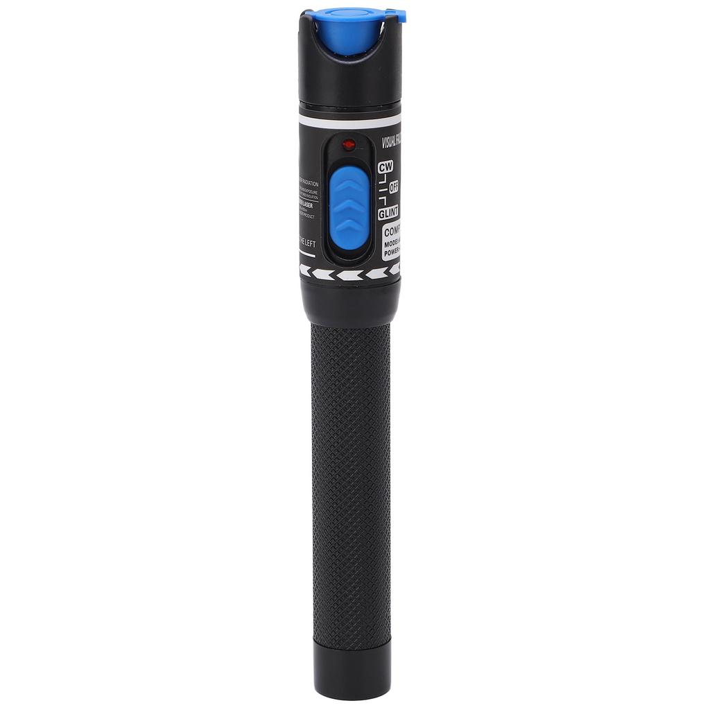 Visual Fault Locator Kit Lightweight Portable Small Aluminum Alloy Red Light Pen for Optical Fiber
