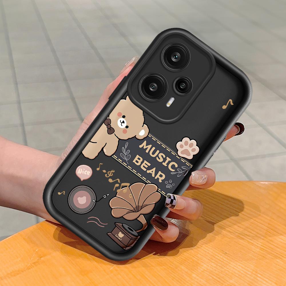 Coque de téléphone en Silicone souple, motif d'impression d'échelle carrée, couverture complète d'appareil photo, Protection antichoc, étui en caoutchouc pour Xiaomi Redmi