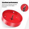 M42 Bimetal Large Size Hole Opener 100mm Iron Pipe Aluminum Gypsum Board PV Drill Bit Hole Saw