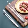 Japanese Barbecue Tongs Stainless Steel Tongs Barbecue Tongs Kitchen Extra-Long Food Tongs Steak Tongs for Barbecue Restaurants