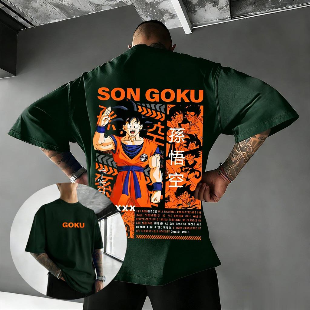 Dragon Ball Son Goku Anime T Shirt Men Women Streetwear Cotton Short Sleeve Top Manga Graphic Tee Casual Summer 2026 Y2k Clothes