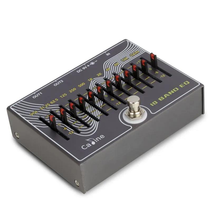 Caline CP-81 10 Band EQ Effects Pedal for Electric Guitar EQ version 3.0