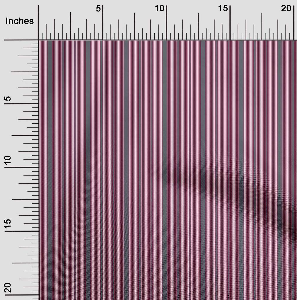 oneOone Baumwoll-Flex-Stoff Vertikal gestreifter Druckstoff 1 Yard 40 Zoll