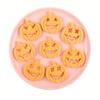 Halloween Pumpkin Cookie Cutters Featuring Changeable Funny Expressions Hollow Faces Fondant Embosser Stamps Biscuit Molds